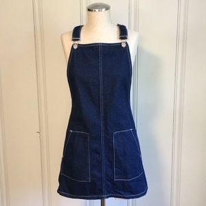 Topshop Moto Denim Jumper Size 0